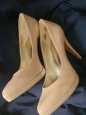 Nine West Blush Beige High Heel Pumps